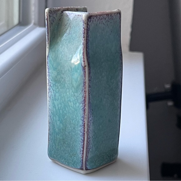 MICHAEL COHEN | Vintage | Art Pottery Handcrafted Miniature Stoneware 3.75" Tall - Picture 10 of 13